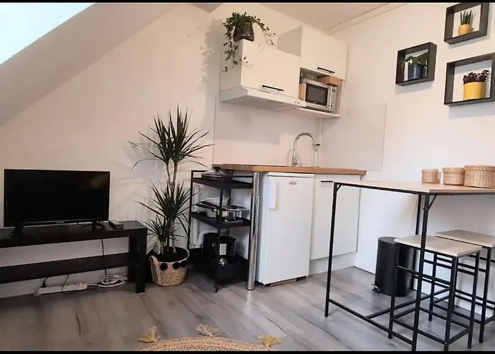 Chez Jeannine, Au Centre-ville Apartament *